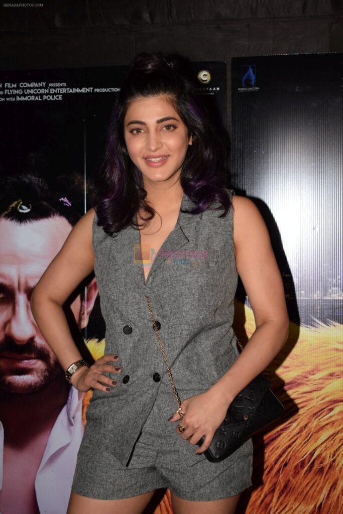 Shruti Haasan remembers that she was never into drugs and that she always wanted to drink with friends.